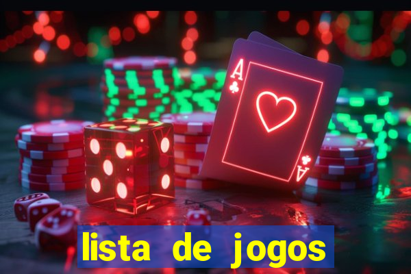 lista de jogos para ganhar dinheiro