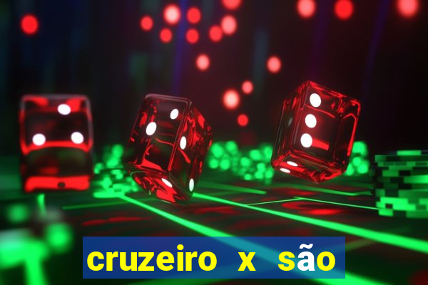 cruzeiro x são paulo futemax