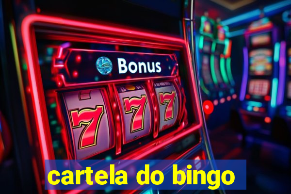 cartela do bingo