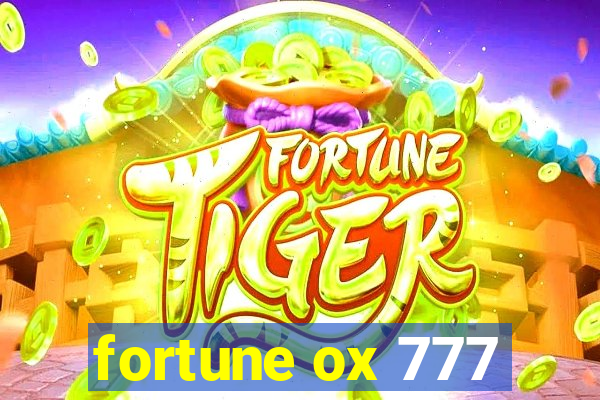 fortune ox 777