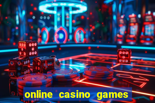 online casino games real money