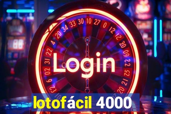 lotofácil 4000