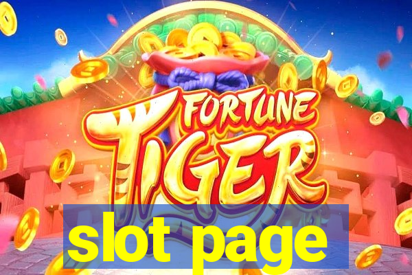 slot page