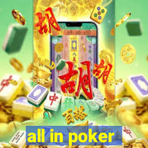 all in poker