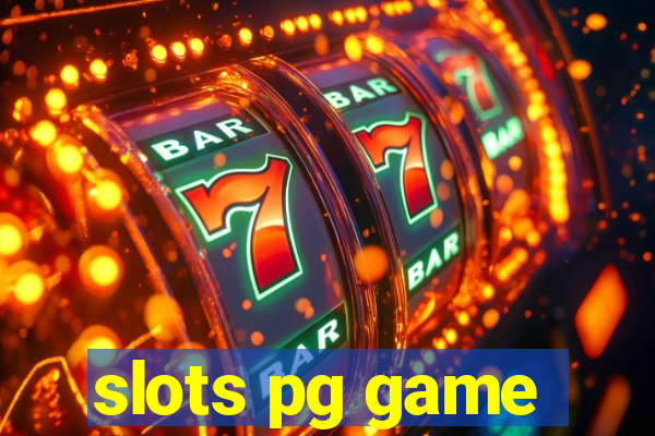 slots pg game