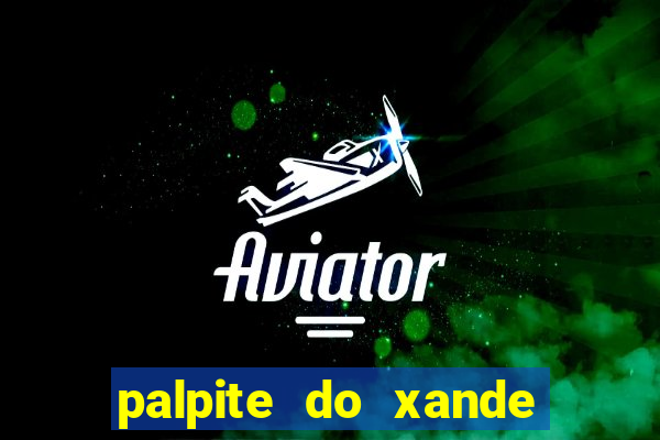 palpite do xande para hoje