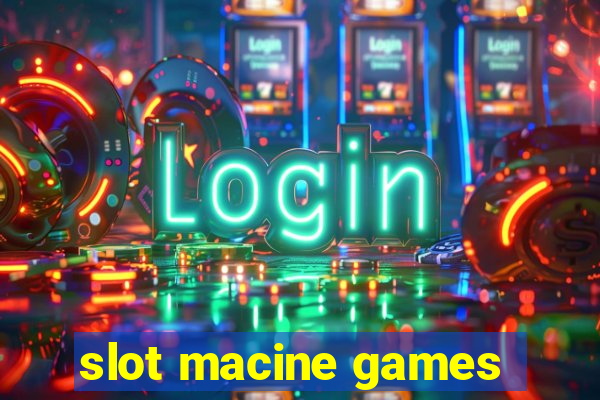 slot macine games