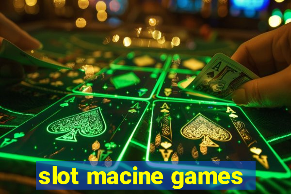 slot macine games