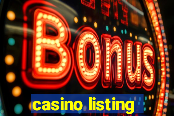 casino listing