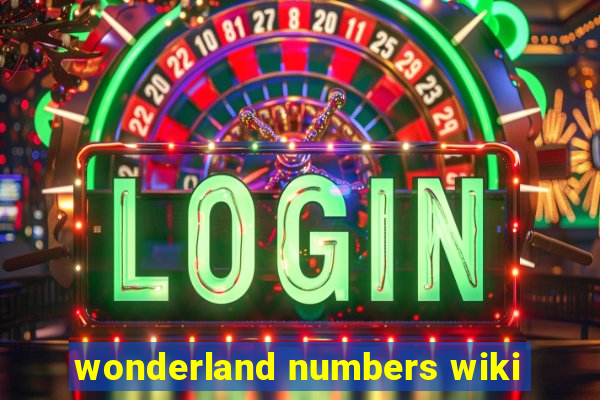 wonderland numbers wiki