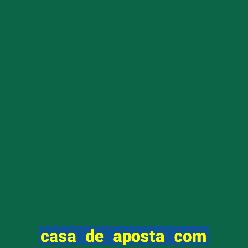 casa de aposta com cash out