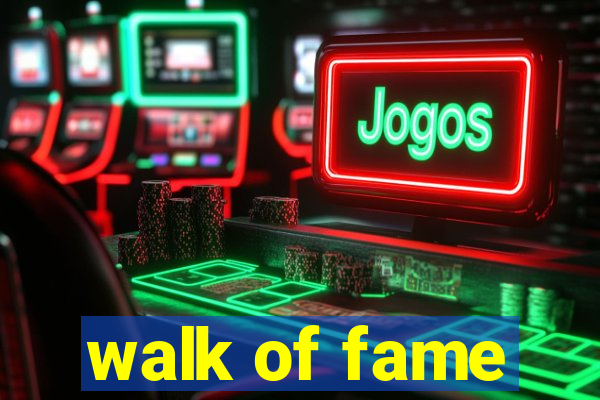 walk of fame