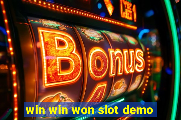 win win won slot demo