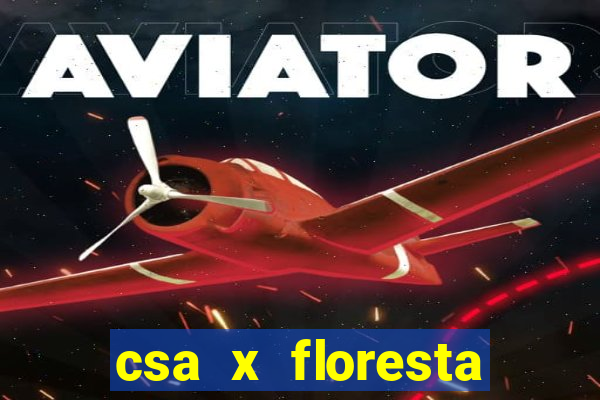 csa x floresta onde assistir