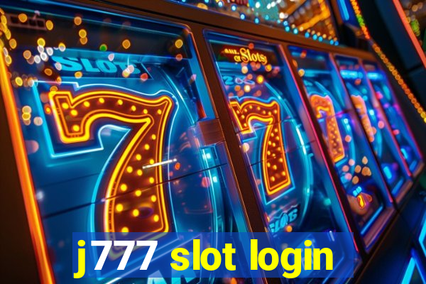 j777 slot login