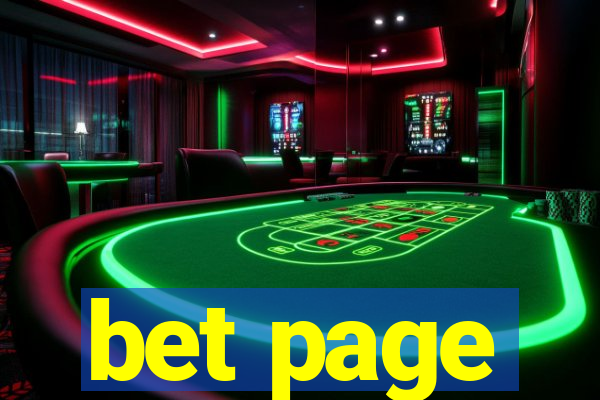 bet page