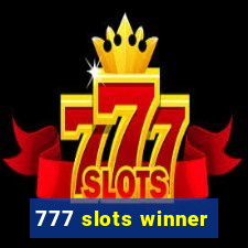 777 slots winner