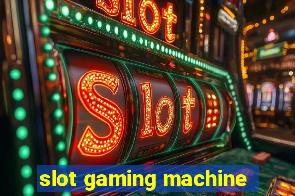 slot gaming machine