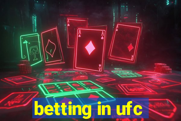 betting in ufc