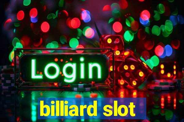 billiard slot