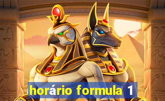 horário formula 1