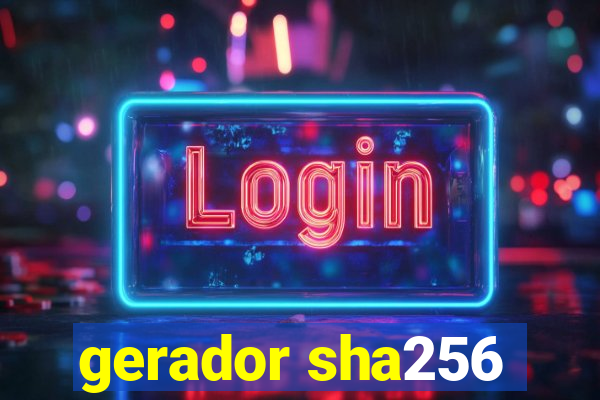 gerador sha256