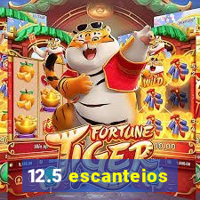 12.5 escanteios