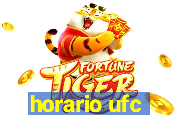 horario ufc