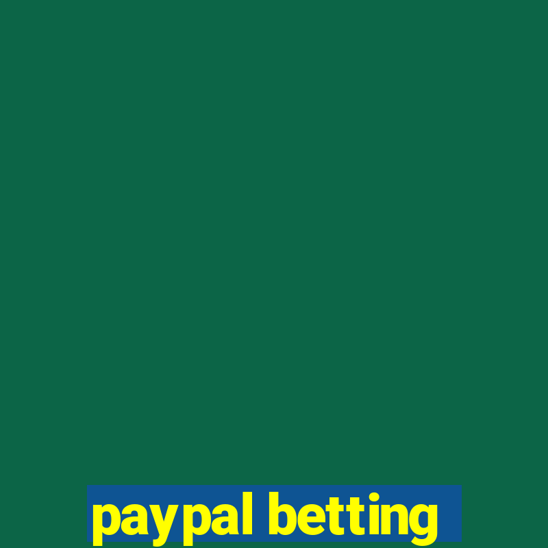 paypal betting