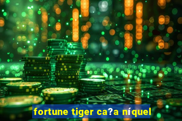 fortune tiger ca?a níquel