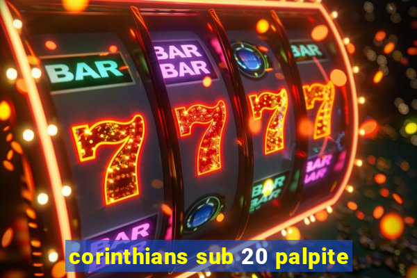 corinthians sub 20 palpite