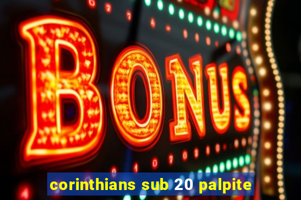 corinthians sub 20 palpite