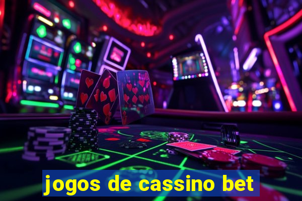 jogos de cassino bet