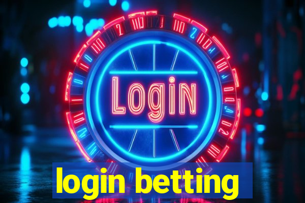 login betting