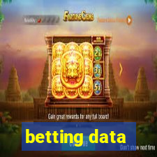 betting data