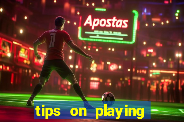 tips on playing slot machines