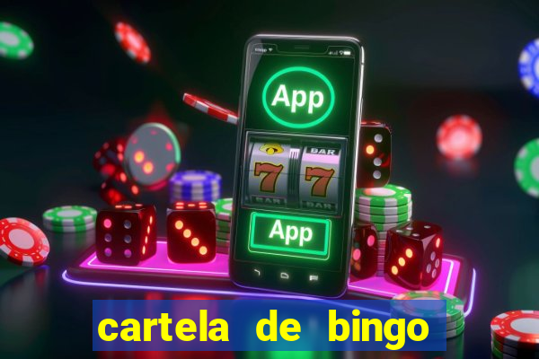 cartela de bingo ate 75