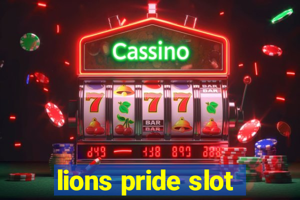 lions pride slot