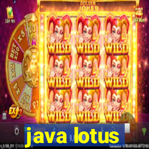 java lotus