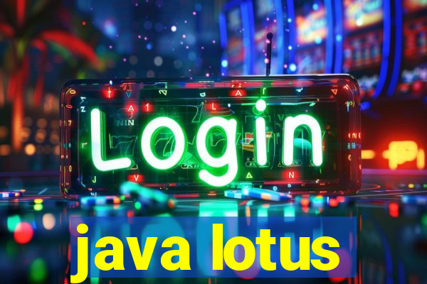 java lotus