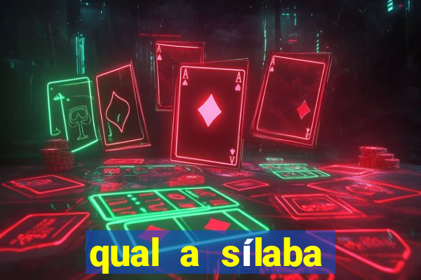 qual a sílaba t?nica de futebol