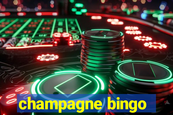 champagne bingo