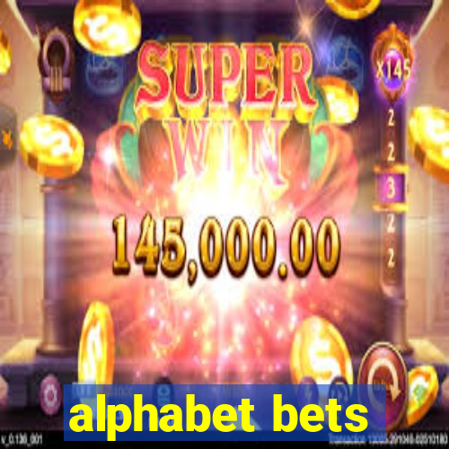 alphabet bets