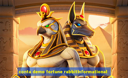 conta demo fortune rabbitInformational