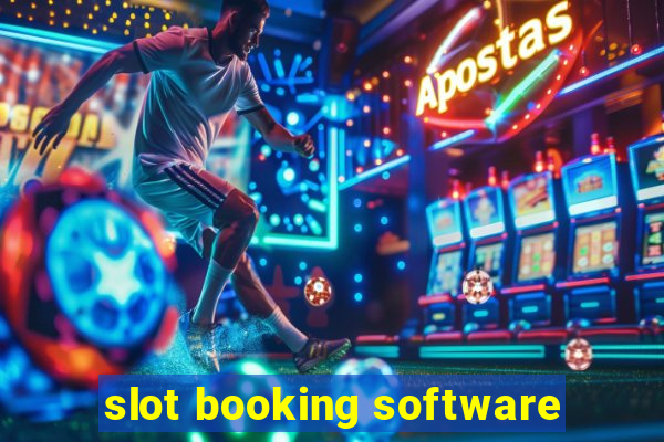 slot booking software