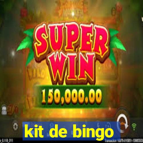 kit de bingo