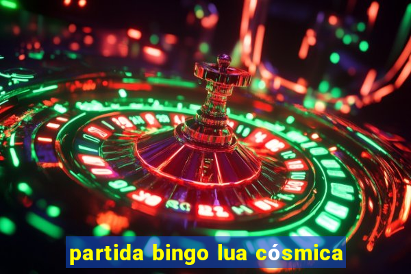 partida bingo lua cósmica