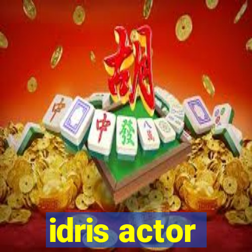 idris actor