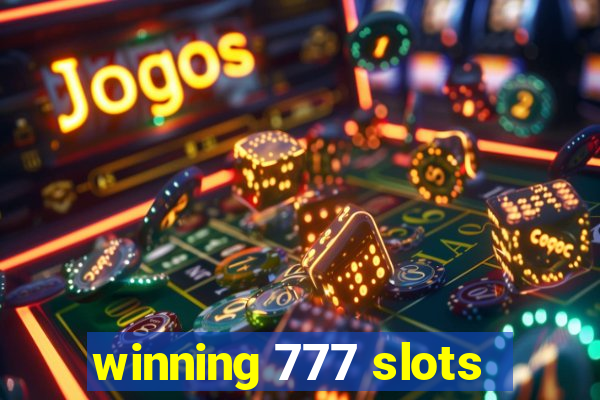 winning 777 slots