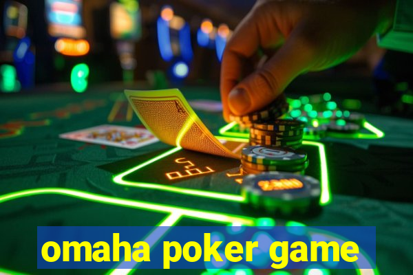 omaha poker game